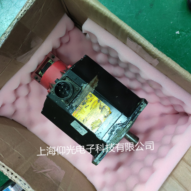 發(fā)那科伺服電機(jī)編碼器報(bào)警維修A06B-1424-B123#0S21 發(fā)熱發(fā)燙修理
