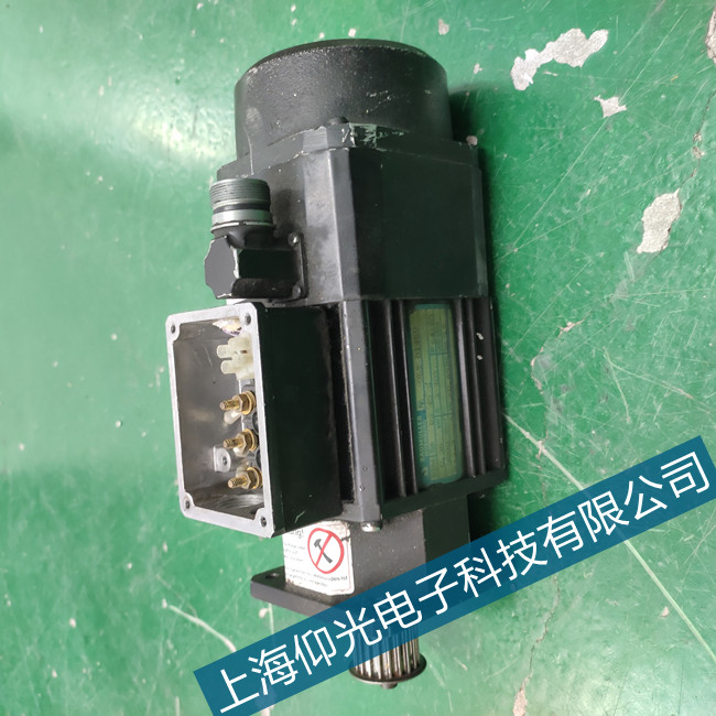 鮑米勒DSDG045伺服電機高速正常低速偏差故障維修案例