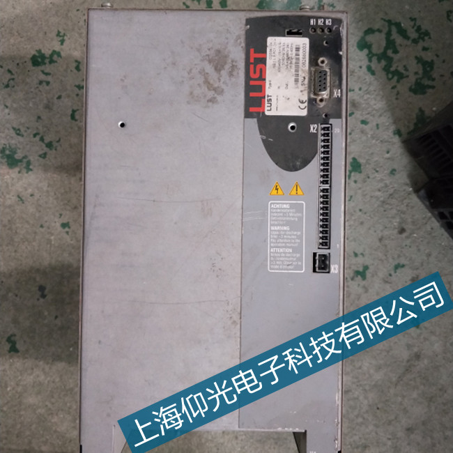 LUST路斯特伺服驅動器電容器故障報警維修實例