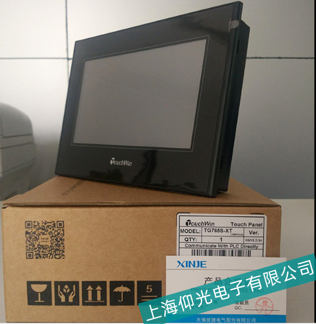 溫州信捷TG765S-XT觸摸屏主板損壞故障檢測維修