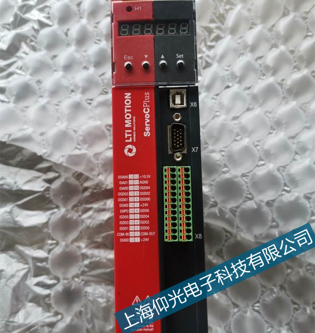 路斯特cde系列伺服驅(qū)動器維修實例