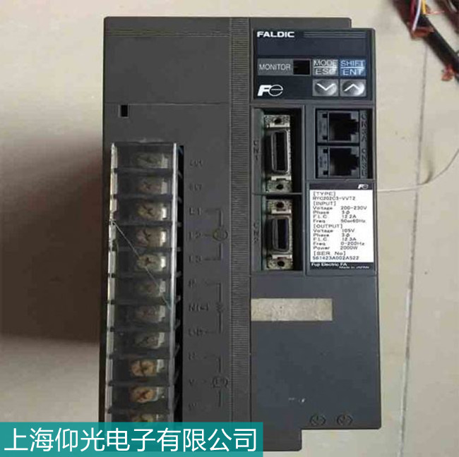 江蘇富士RYT751D5-VS2伺服驅動器BOF報警故障維修