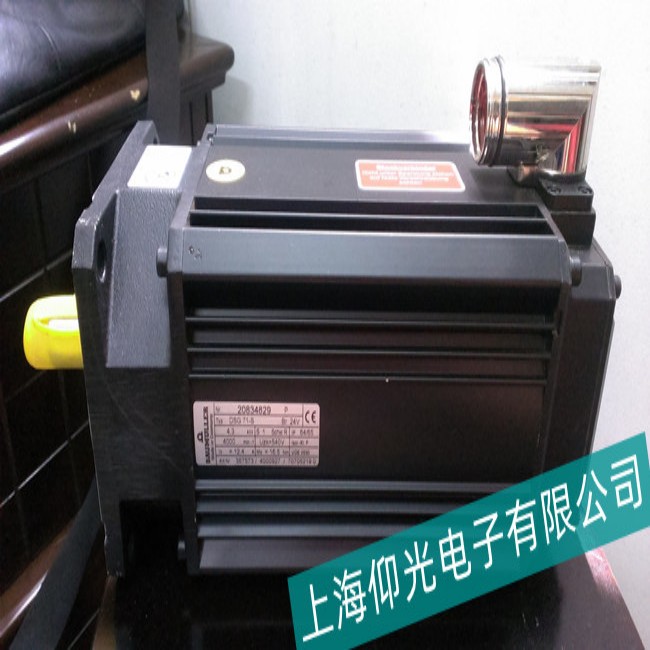 秋山凸印機(jī)包米勒伺服電機(jī)啟動(dòng)無(wú)力故障維修