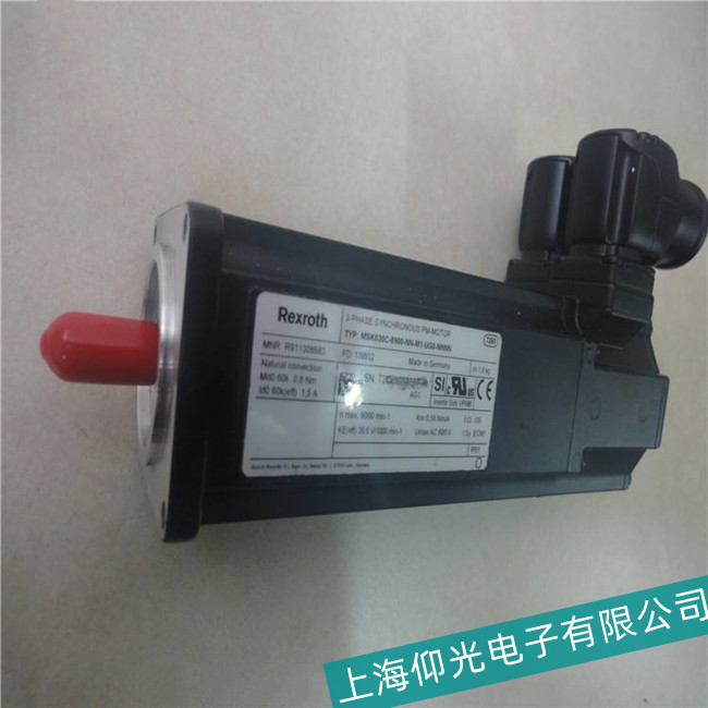 南京力士樂(lè)MSK050B-0450伺服電機(jī)噪音故障分析維修