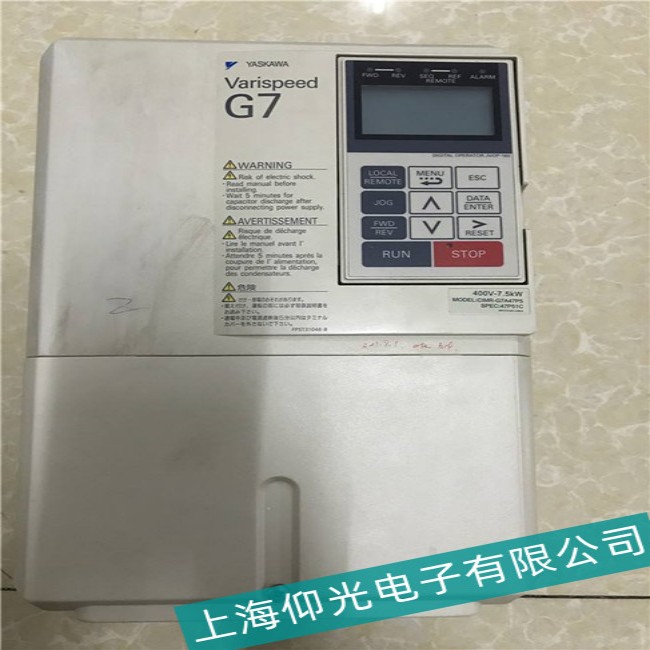 仰光維修安川CIMR-F7B40P4變頻器-UV欠電壓處理方案
