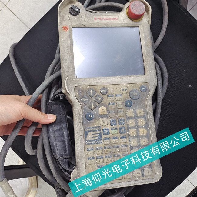 浙江拋光Kawasaki川崎機(jī)器人示教器顯示屏摔破更換液晶屏