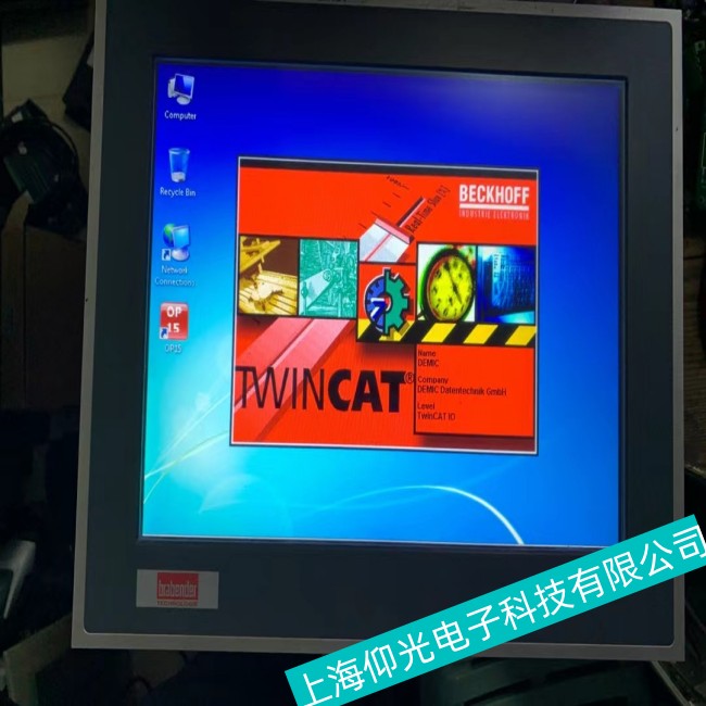 佛山Beckhoff倍福觸摸屏畫面有線條故障如何檢測(cè)維修