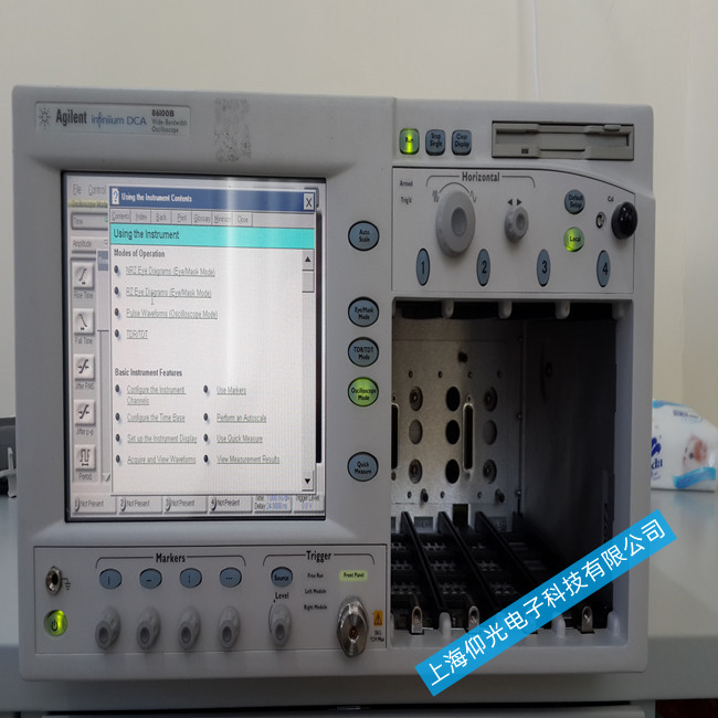 安捷倫86100a示波器開機(jī)后報錯PLL2報錯,示波器無法正常操作維修怎么收費(fèi)