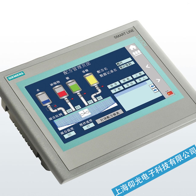 安徽阜陽(yáng)西門(mén)子觸摸屏TP1200開(kāi)機(jī)藍(lán)屏上電黑屏故障維修