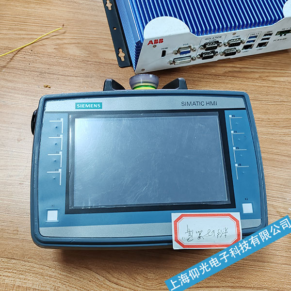 山西制藥廠西門子TP1500開關(guān)電源接入故障主屏幕故障維修